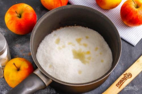 Как сделать яблоко в карамели рецепт. Яблоки в карамели