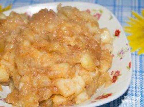 Начинка из яблок для блинов. Яблочная начинка для блинов