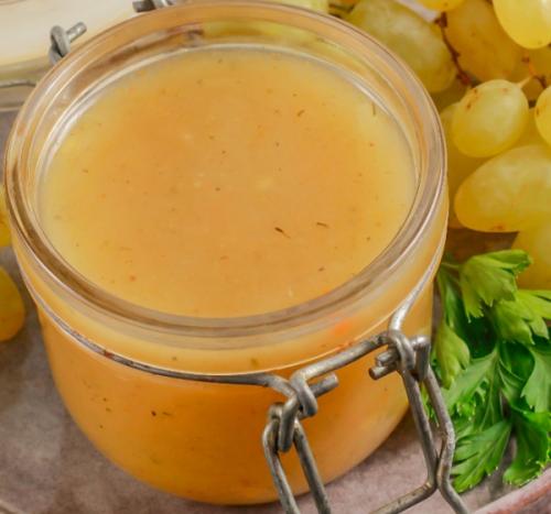 Какой вкус у виноградного соуса к сыру и мясу. Из винограда белых сортов