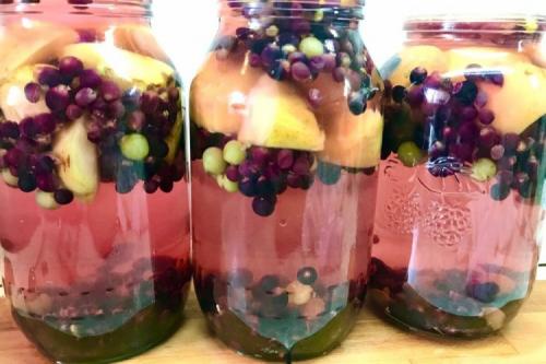 Компот из винограда. 15 лучших рецептов компота из винограда на зиму