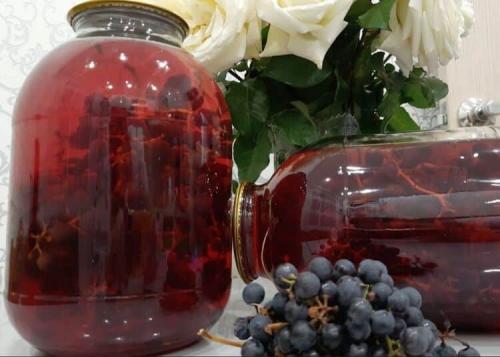 Заготовки на зиму с виноградом. Вкусный виноград на зиму: 18 удачных рецептов 43