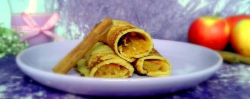 Как карамелизировать яблоки для блинчиков. Блины с карамелизированными яблоками