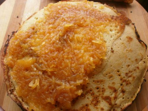 Как карамелизировать яблоки для блинчиков. Блины с карамелизированными яблоками