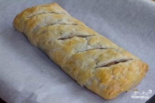 Как карамелизировать яблоки для штруделя. Карамельный яблочный штрудель