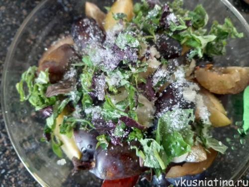 Вяленый чернослив рецепт. Вяленая слива с чесноком и прованскими травами в масле